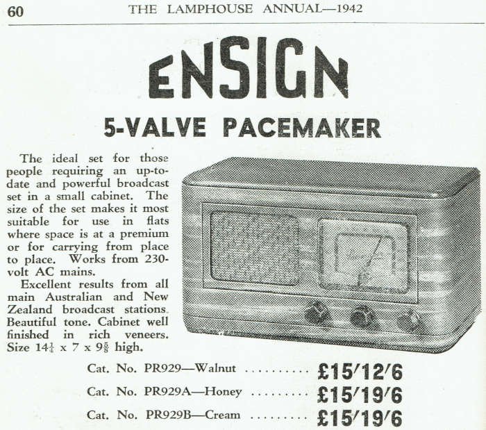 Ensign model 515 'Pacemaker'