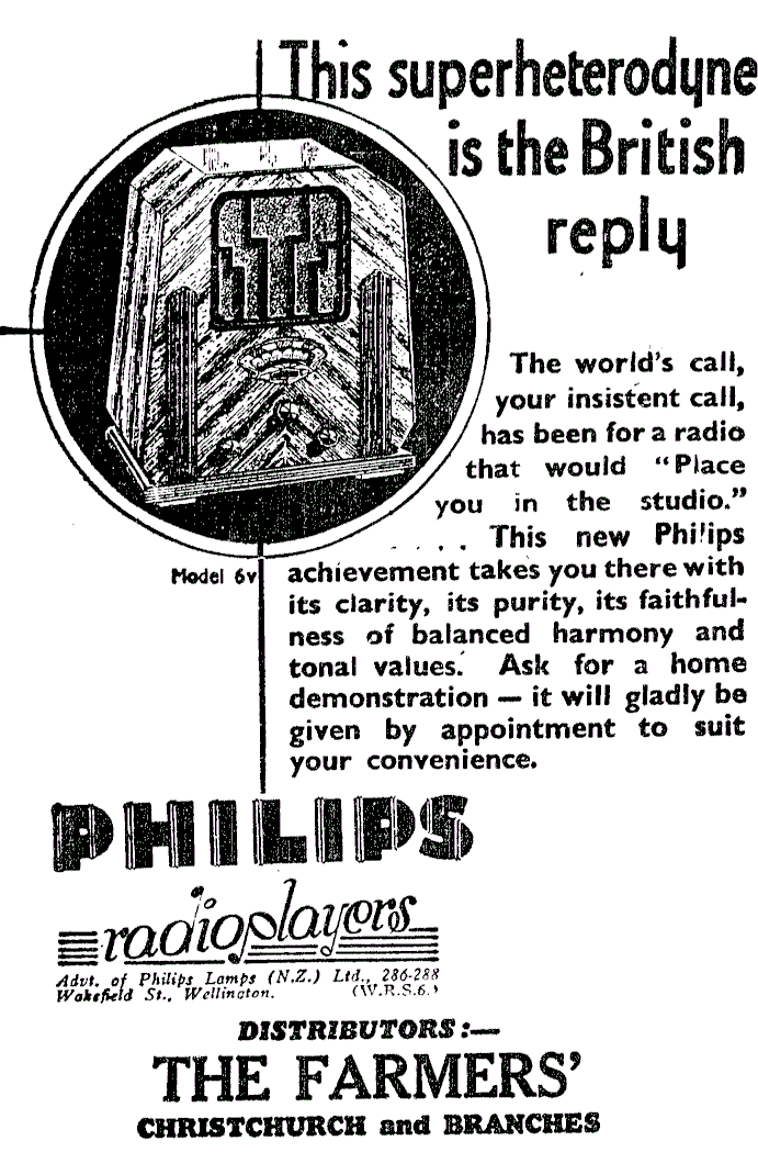 1934 Philips 6V