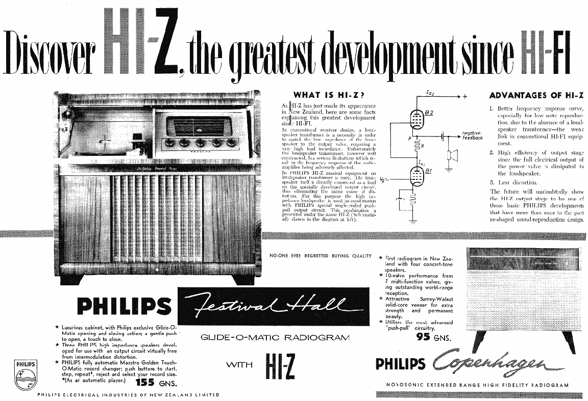 1957 Philips FZ876A