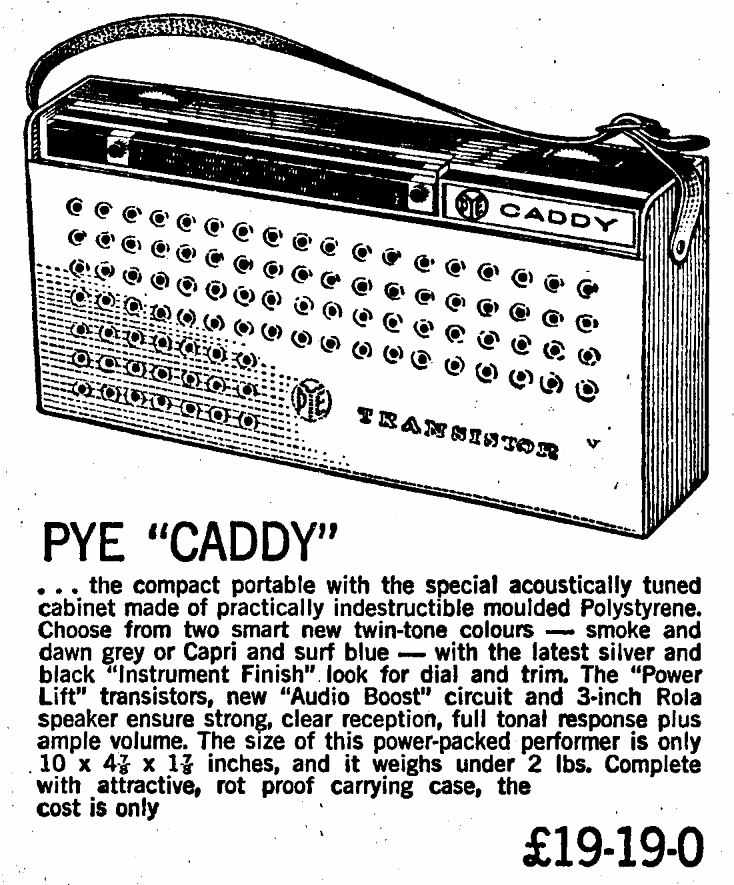 Pye PZ133BQ 'Caddy'